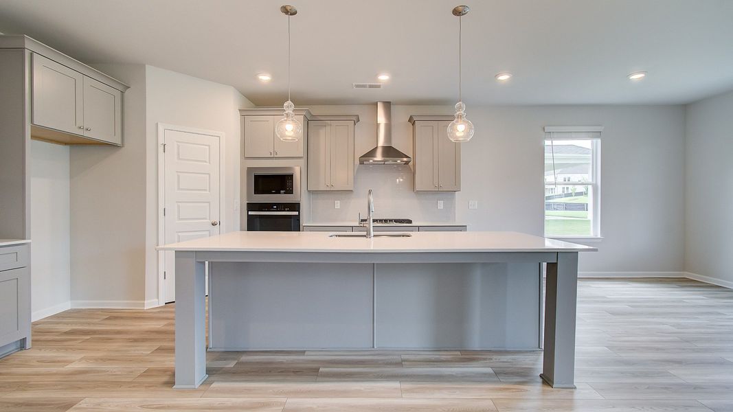 Furnished interior view inside a new home in Westwind Estates, Hampton (Image 15).