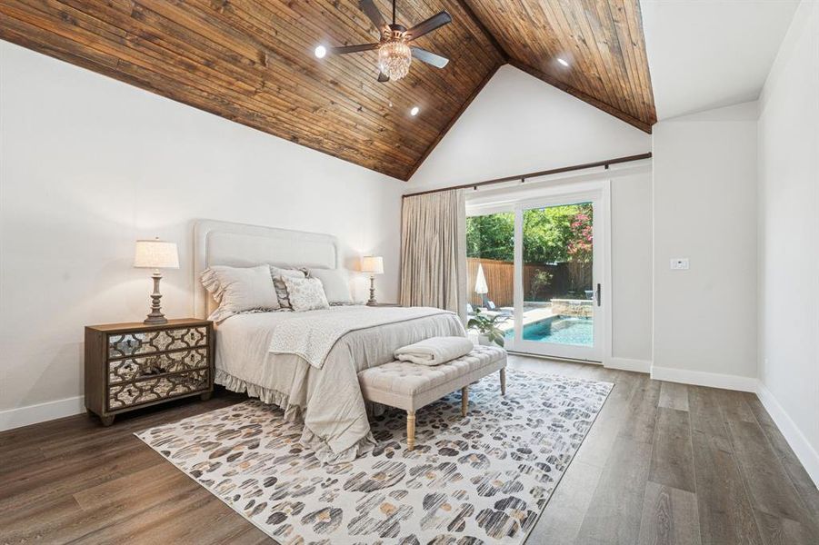 Furnished interior view inside a new home in , Highland Village (Image 16).