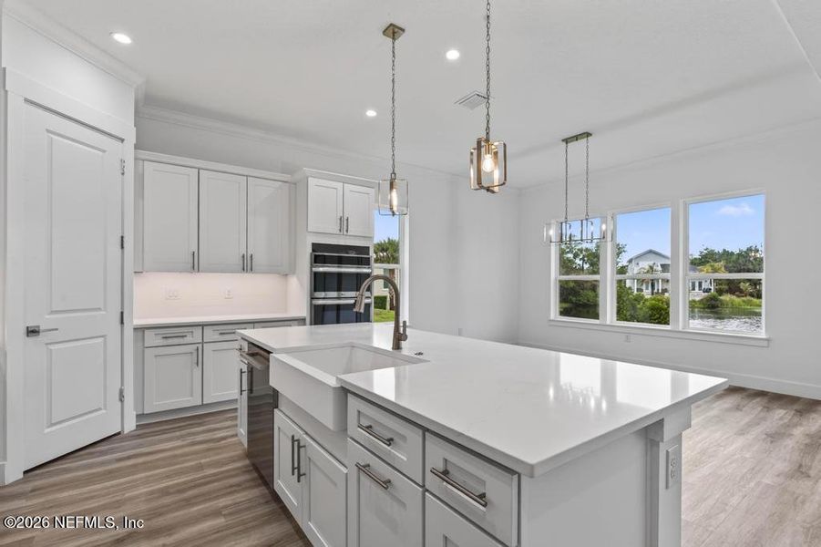 Furnished interior view inside a new home in , St. Johns (Image 61).