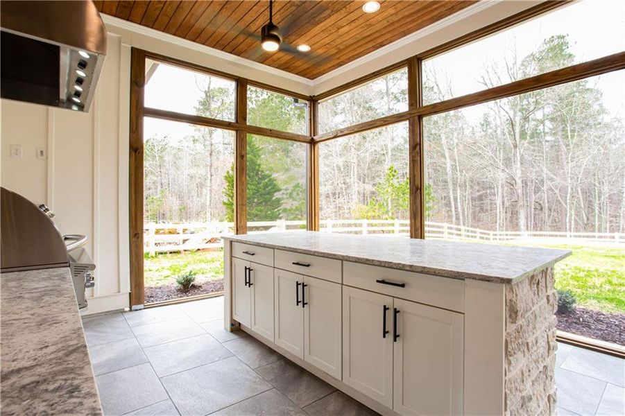 Furnished interior view inside a new home in , Acworth (Image 4).