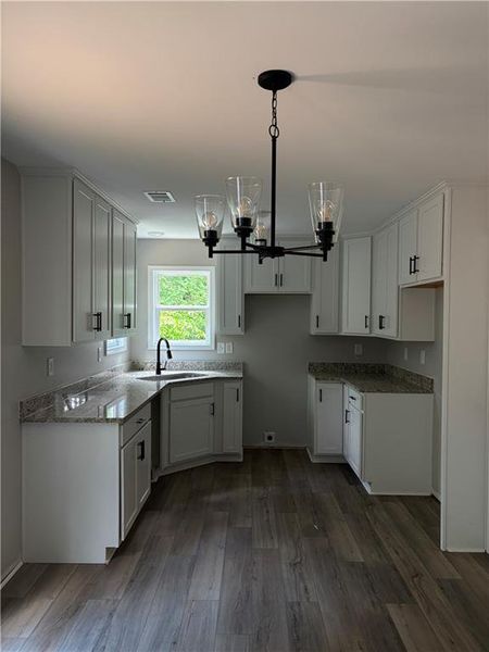 Furnished interior view inside a new home in , Dallas (Image 6).