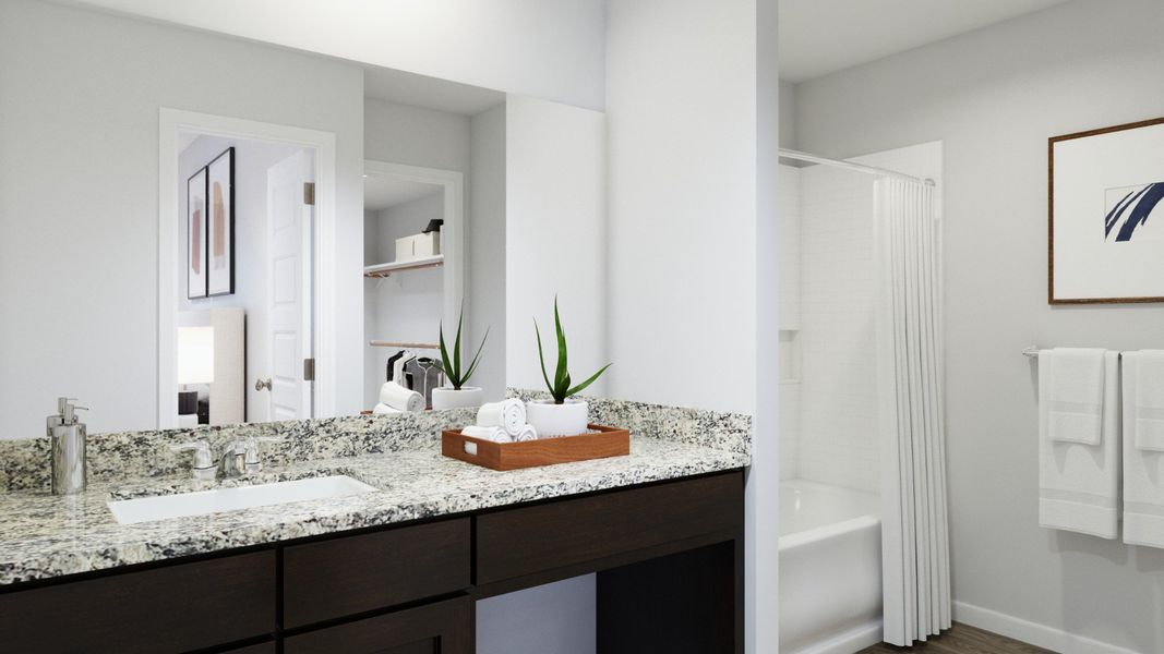 Images are a model representation and may depict options and upgrades not featured on the home available for purchase.