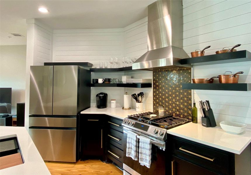 Furnished interior view inside a new home in , Galveston (Image 10). Furnished interior view inside a new home in , Galveston (Image 10).