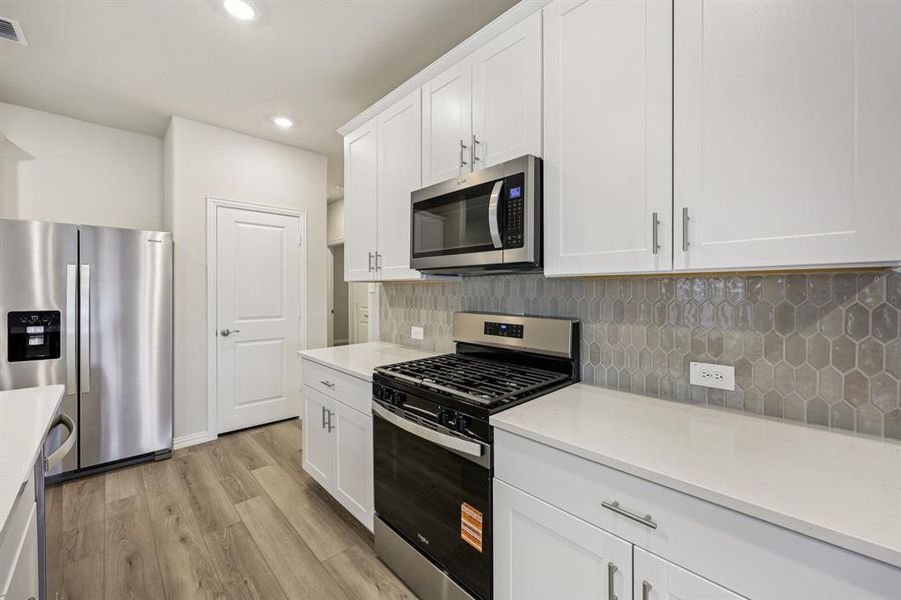 Furnished interior view inside a new home in Parks at Foster Crossing - Spring Series, Anna (Image 12).