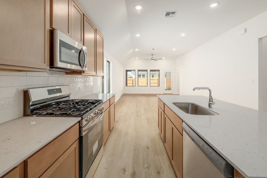 Furnished interior view inside a new home in Prairie Winds, Hutto (Image 9).