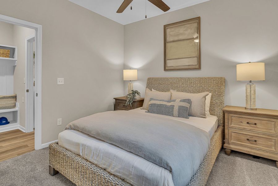 Representative furnished interior of a home built from the The Wave Crest by Chesapeake Homes in Bridgewater - Shorehaven Village, Little River (Image 15).