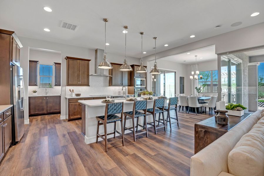Furnished interior view inside a new home in Palo Verde at North Creek, Queen Creek (Image 26).