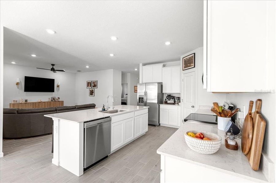 Furnished interior view inside a new home in Millwood: Millwood Estates - The Enclave, Ocala (Image 11). Furnished interior view inside a new home in Millwood: Millwood Estates - The Enclave, Ocala (Image 11).