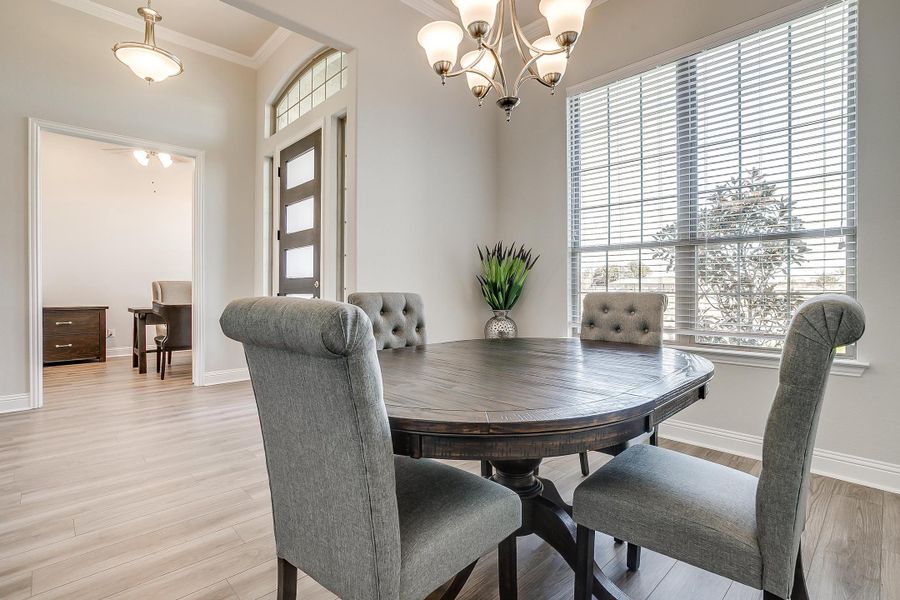 Furnished interior view inside a new home in Heritage, McLendon-Chisholm (Image 7).