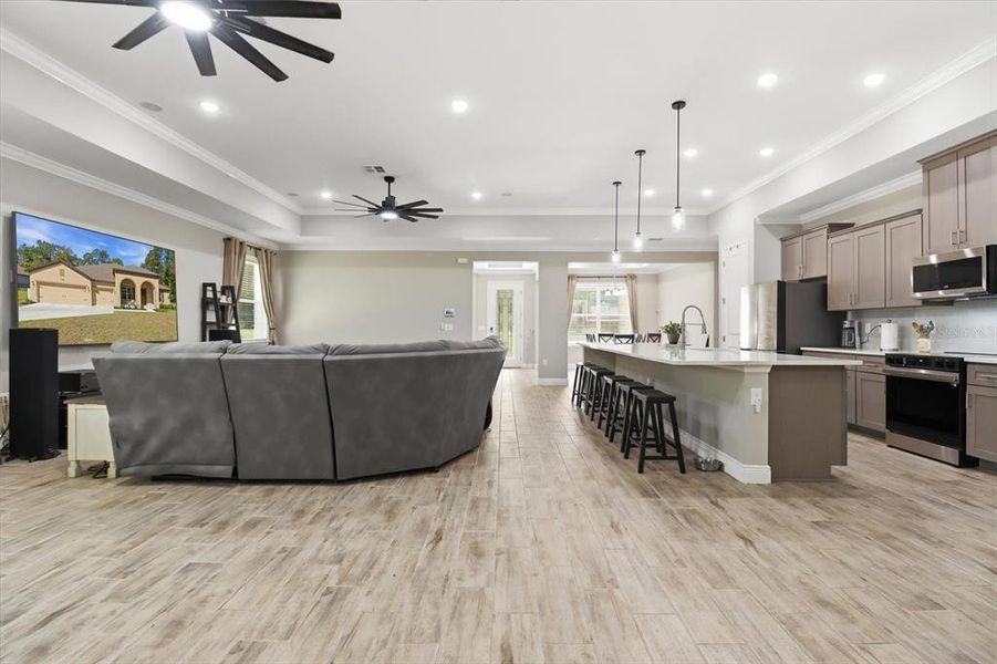 Furnished interior view inside a new home in , Homosassa (Image 8).