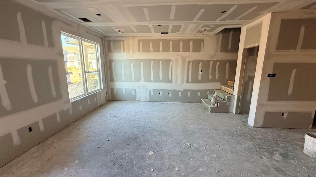 In-progress construction of a new home in Seven Oaks Townhomes, Tomball, TX (Image 3).