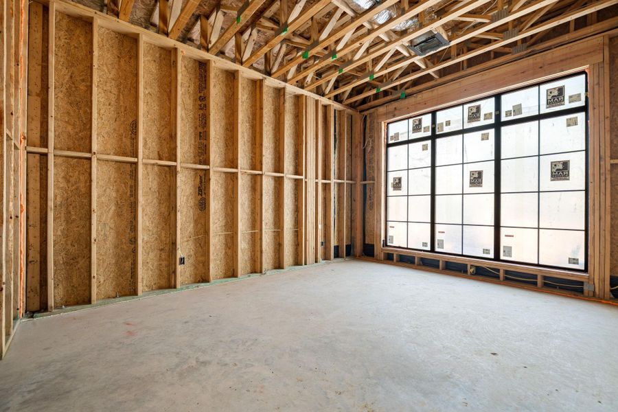 Formal Dining room under construction, see prior render for this area