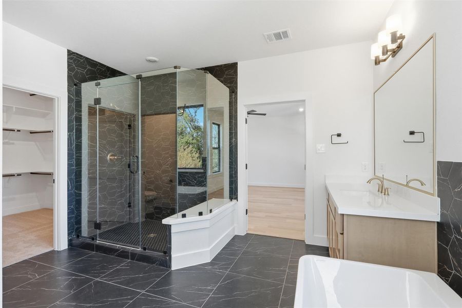 Furnished interior view inside a new home in Caywood Place, Houston (Image 6).