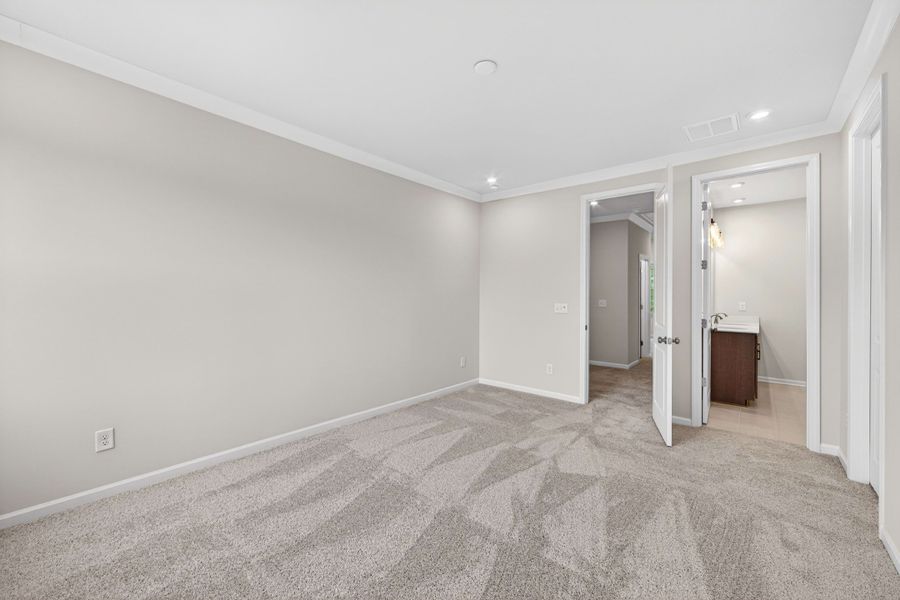 Spacious, unfurnished interior of a new home in Fifteen 15 Cannon, Charlotte (Image 26). Spacious, unfurnished interior of a new home in Fifteen 15 Cannon, Charlotte (Image 26).