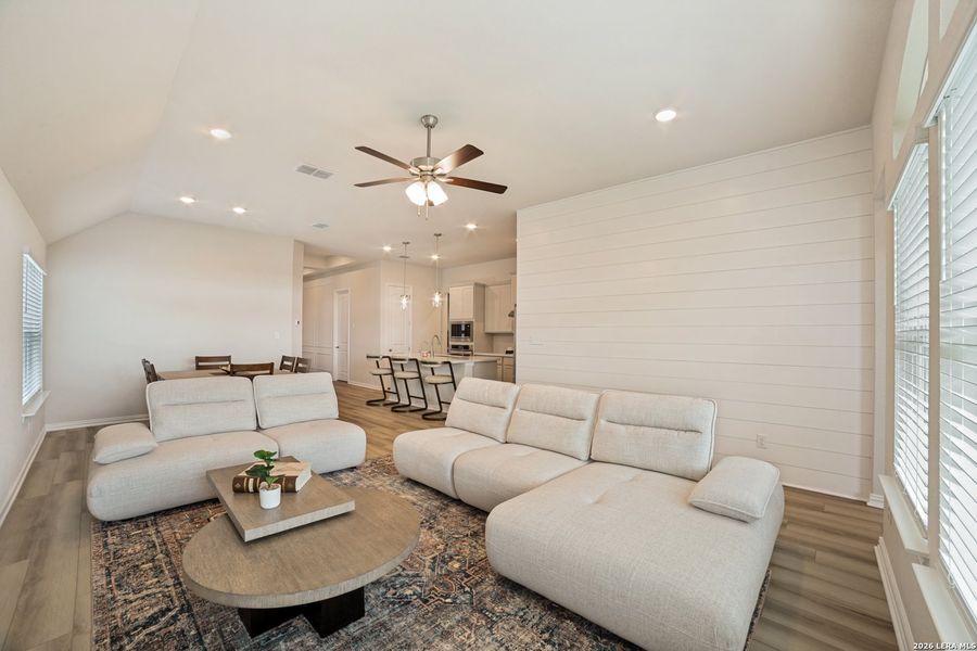 Furnished interior view inside a new home in Veranda, San Antonio (Image 7). Furnished interior view inside a new home in Veranda, San Antonio (Image 7).