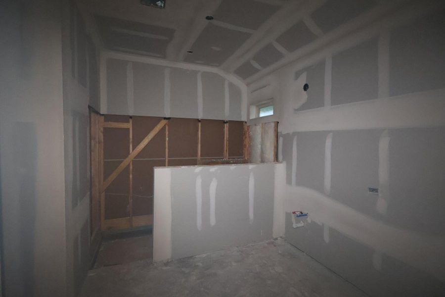 In-progress construction of a new home in Escondido 60' Homesites, Magnolia, TX (Image 5).