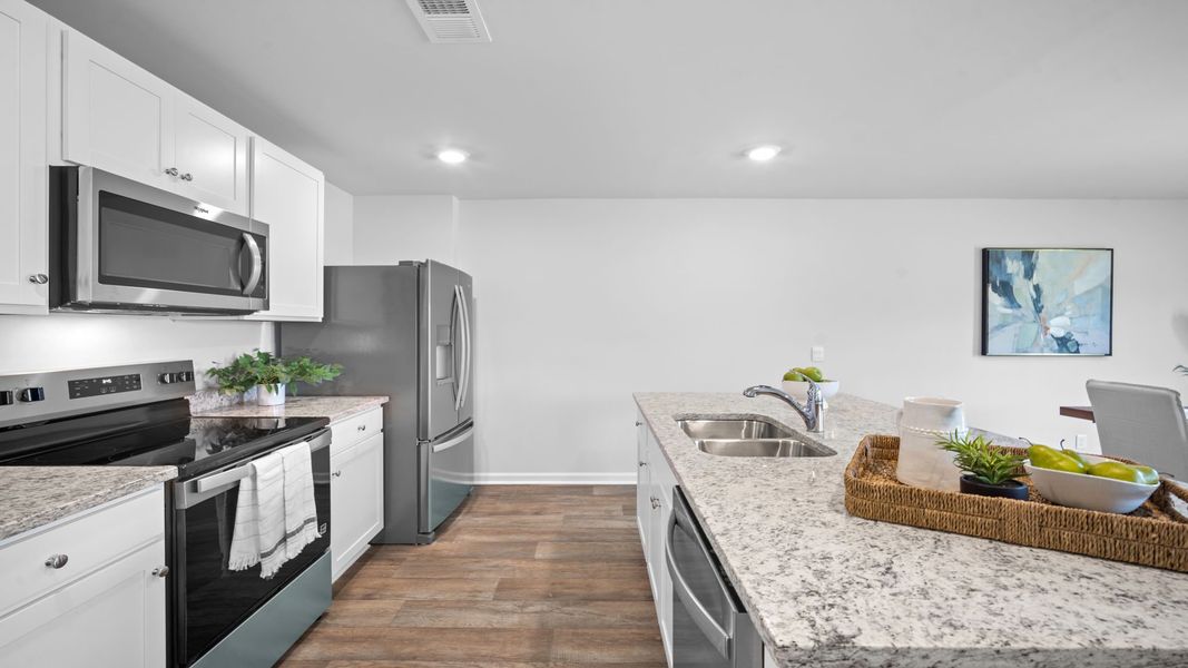 Furnished interior view inside a new home in Palm Ridge, Guyton (Image 4).
