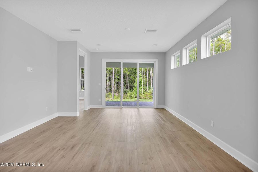 Spacious, unfurnished interior of a new home in Reflections at Nocatee, Ponte Vedra (Image 31). Spacious, unfurnished interior of a new home in Reflections at Nocatee, Ponte Vedra (Image 31).