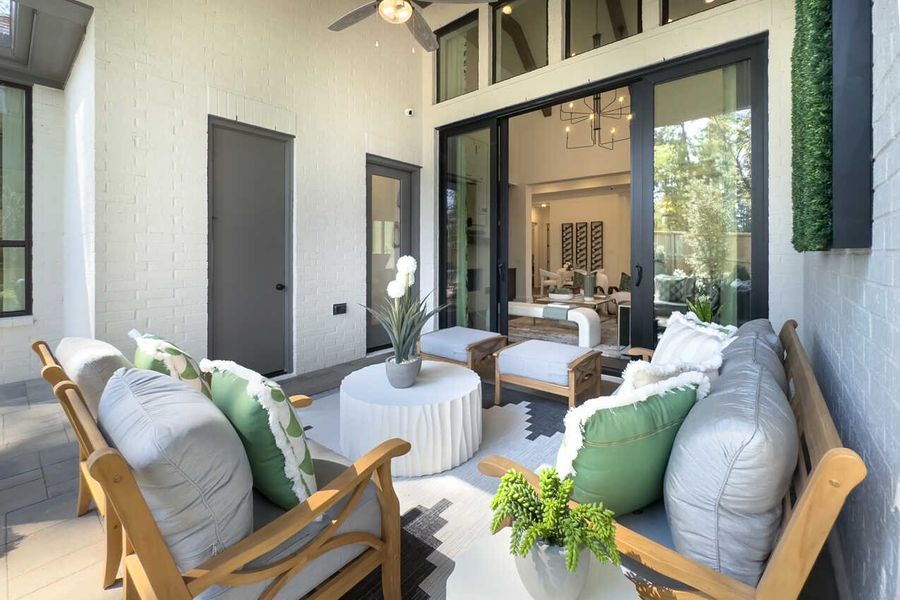 Representative Patio - some options shown Representative Patio - some options shown