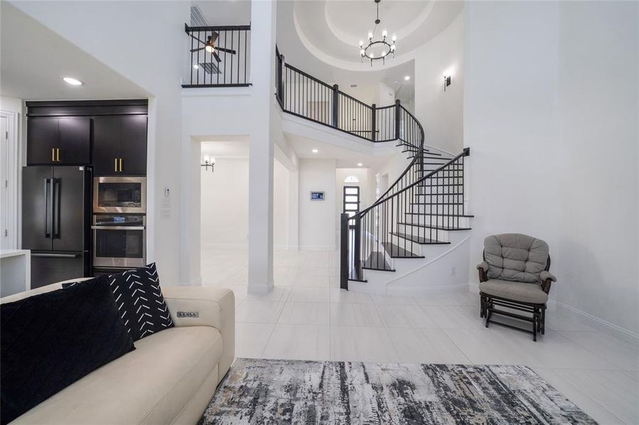 Furnished interior view inside a new home in , Frisco (Image 4).