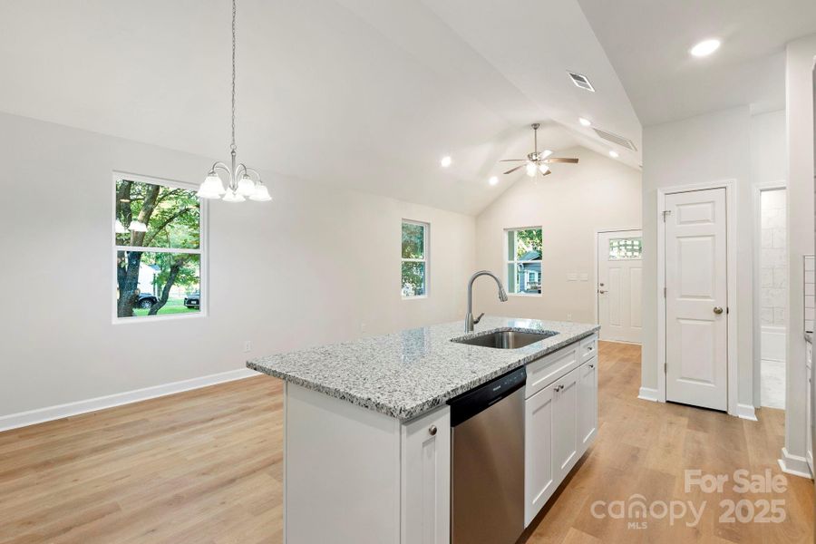 Furnished interior view inside a new home in , Statesville (Image 6). Furnished interior view inside a new home in , Statesville (Image 6).