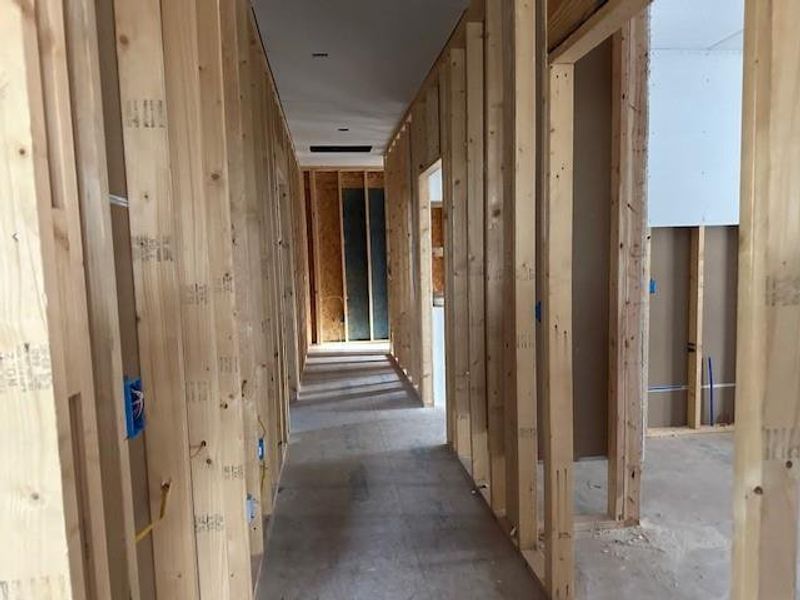 In-progress construction of a new home in , Summerville, GA (Image 17).