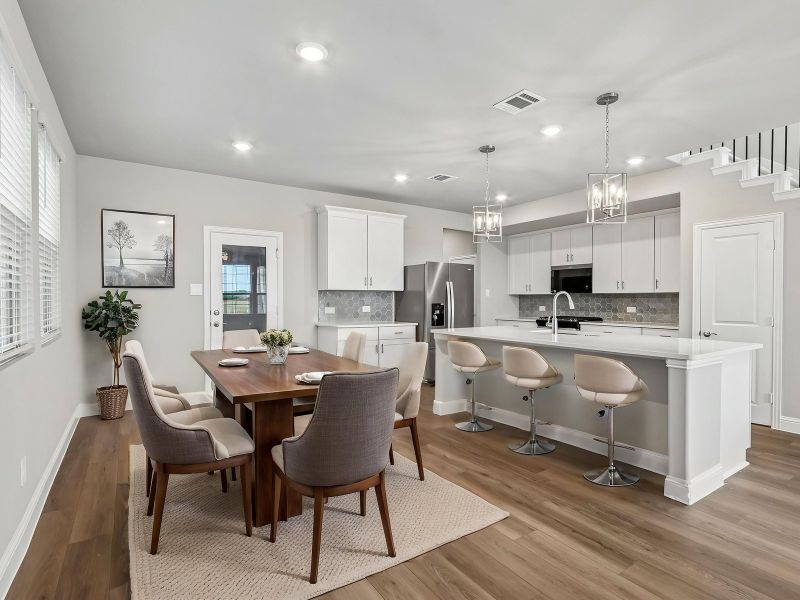 Furnished interior view inside a new home in Oak Ridge Park, Corinth (Image 8).