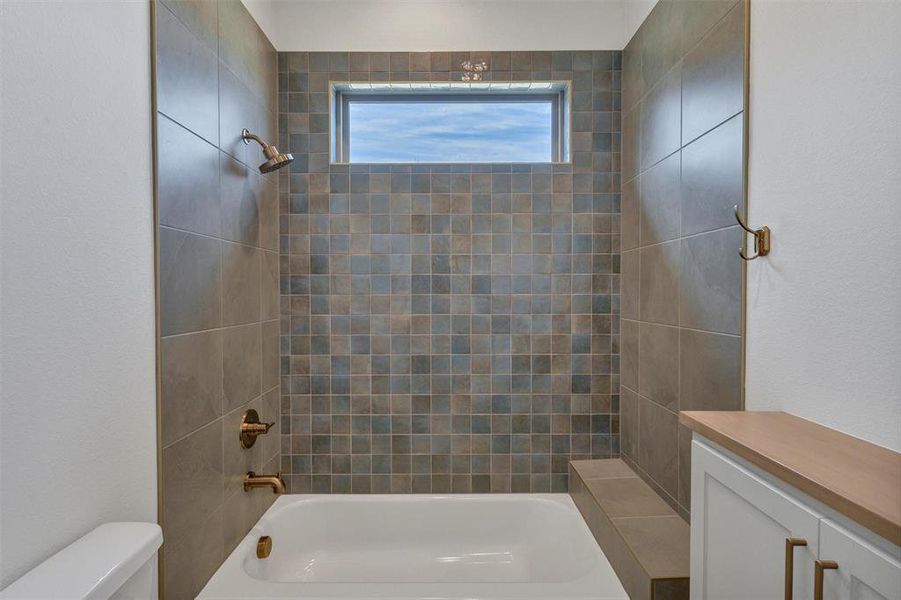 Furnished interior view inside a new home in , Granbury (Image 14).