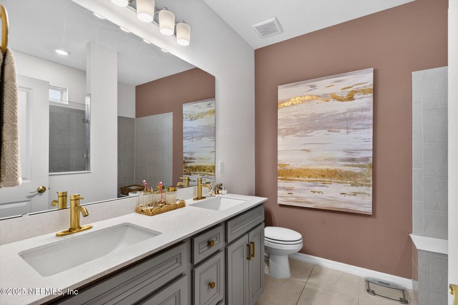 Furnished interior view inside a new home in Forest Park at Wildlight, Yulee (Image 15). Furnished interior view inside a new home in Forest Park at Wildlight, Yulee (Image 15).