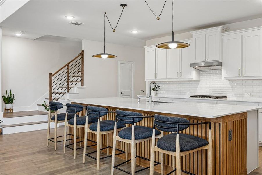Furnished interior view inside a new home in , Little Elm (Image 14).