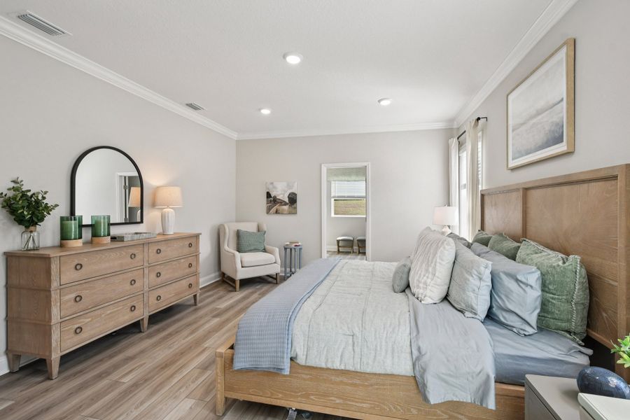 Furnished interior view inside a new home in Palm Coast, Palm Coast (Image 38).