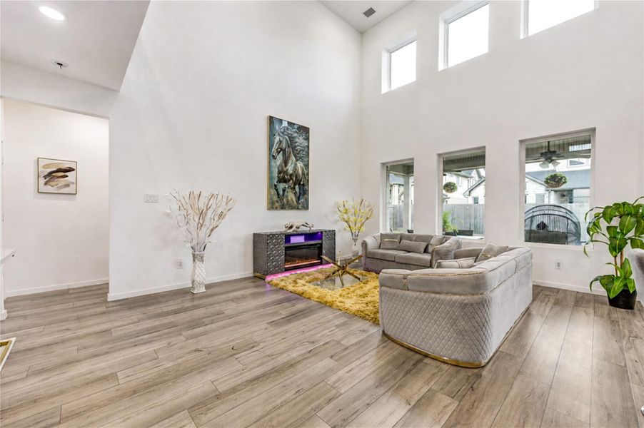 Furnished interior view inside a new home in Harvest Green, Richmond (Image 7).
