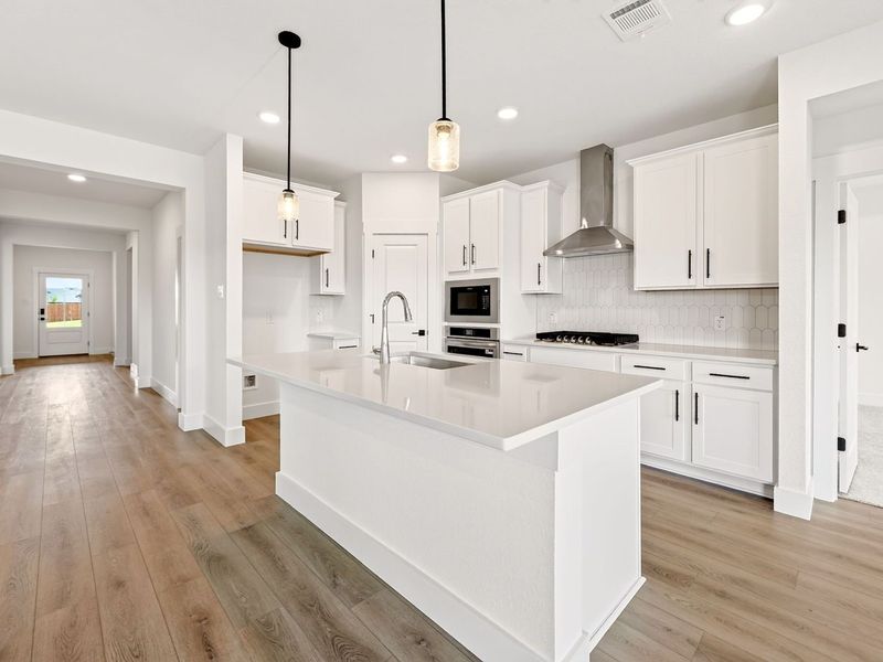 Furnished interior view inside a new home in Waverly Estates, Josephine (Image 7).