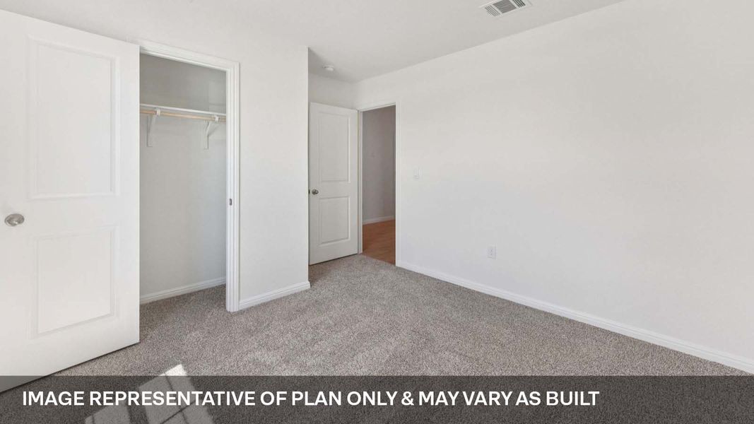Representative unfurnished interior of a home built from the The Lakeway by D.R. Horton in Carillon, Manor (Image 22).