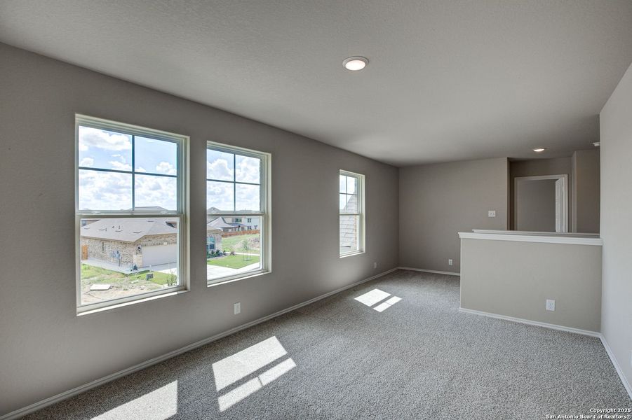 Spacious, unfurnished interior of a new home in Horizon Pointe, Converse (Image 54).
