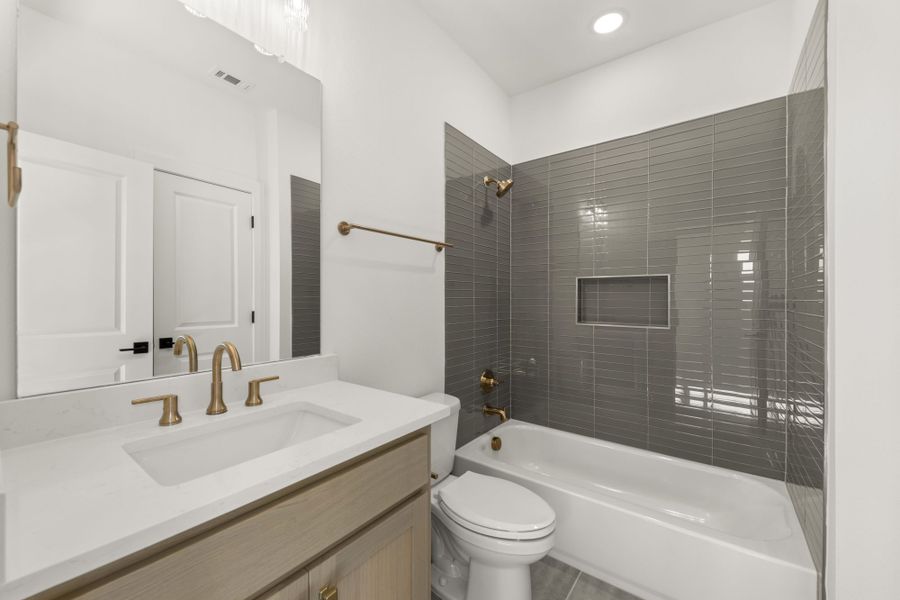 Furnished interior view inside a new home in Mosaic – 70′ Lots, Celina (Image 18).
