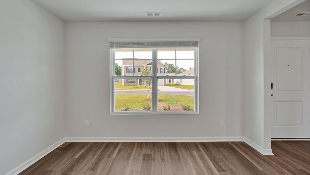Representative unfurnished interior of a home built from the HAYDEN by D.R. Horton in Cedar Hill Landing, Navassa (Image 15).
