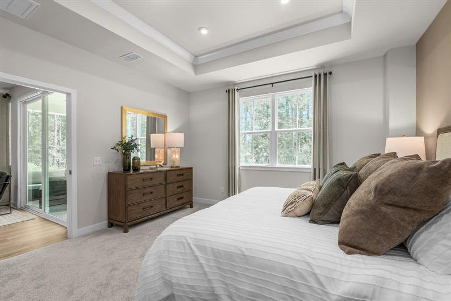 Representative furnished interior of a home built from the Silverleaf by Ryan Homes in East Lake, Leland (Image 23). Representative furnished interior of a home built from the Silverleaf by Ryan Homes in East Lake, Leland (Image 23).
