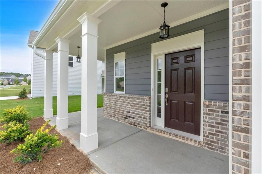 Exterior details and patio area of a home in , Adairsville (Image 25).