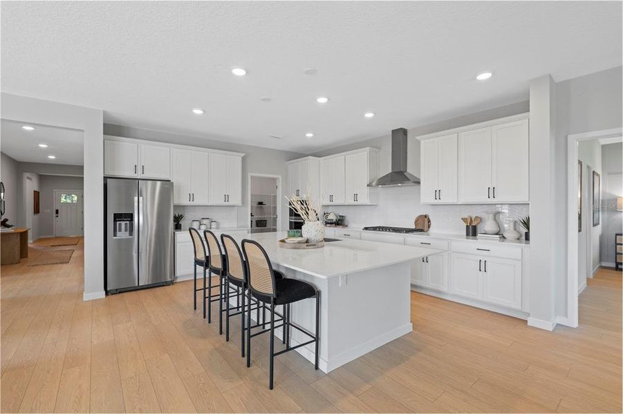 Furnished interior view inside a new home in The Cypress Series at Reserve East, Flagler Beach (Image 13).