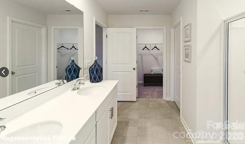 Furnished interior view inside a new home in Brinkley Ridge, Kings Mountain (Image 17).