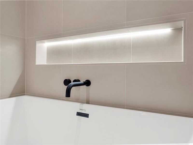 Close-up of interior finishes inside a home in , Atlanta (Image 17).