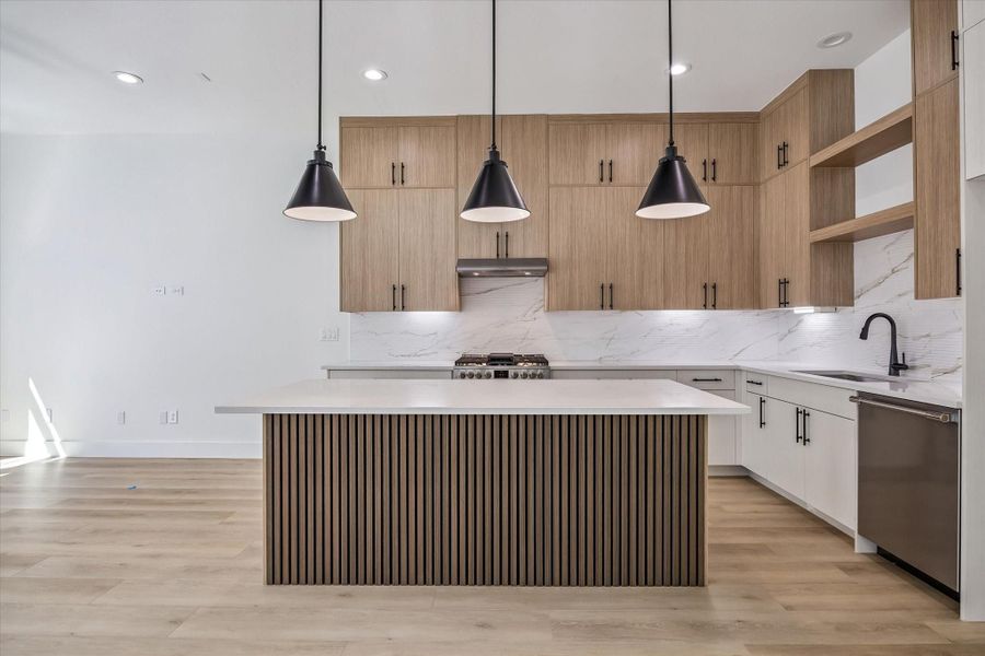 Furnished interior view inside a new home in , Houston (Image 13).