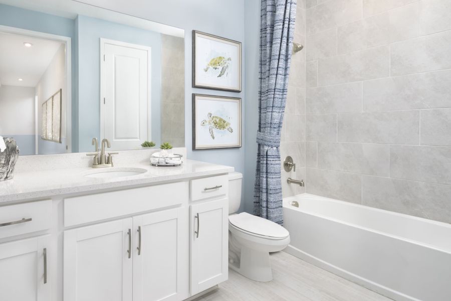 Representative furnished interior of a home built from the Seabranch by Mattamy Homes in Wellen Park, Venice (Image 14).