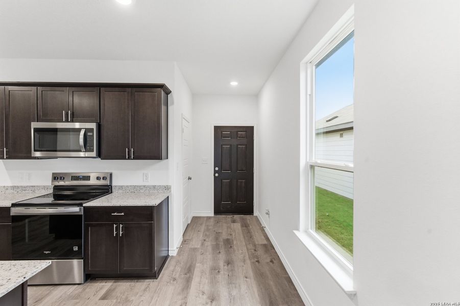 Furnished interior view inside a new home in The Overlook at Creekside, New Braunfels (Image 7).