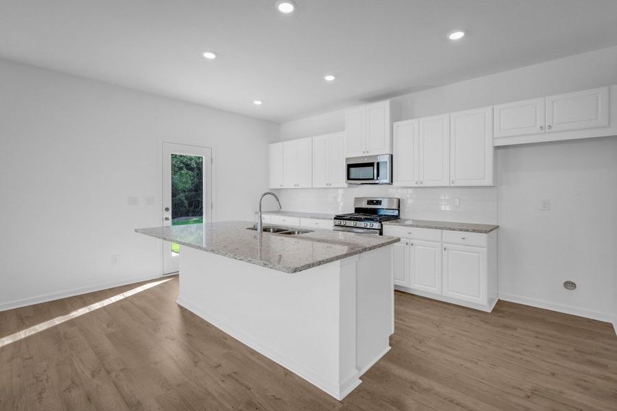 Representative furnished interior of a home built from the Jefferson by Taylor Morrison in Heritage River, Euharlee (Image 5).