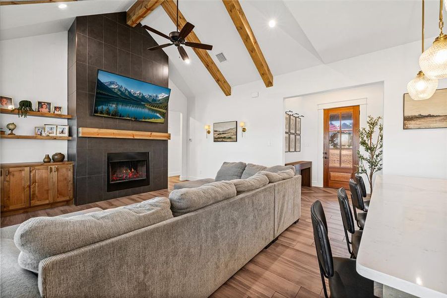 Furnished interior view inside a new home in Grace Lane Estates, Brock (Image 25).