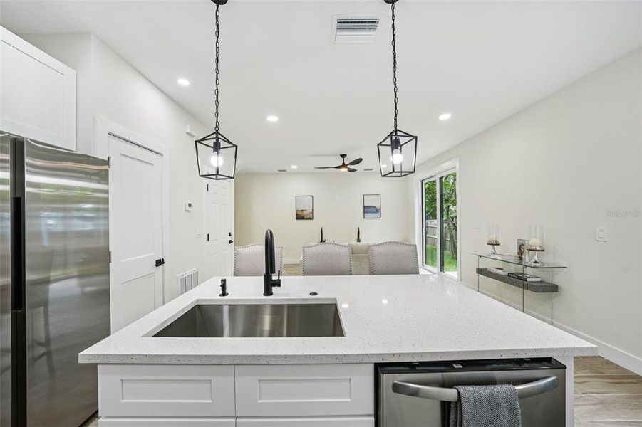 Furnished interior view inside a new home in , Largo (Image 22).