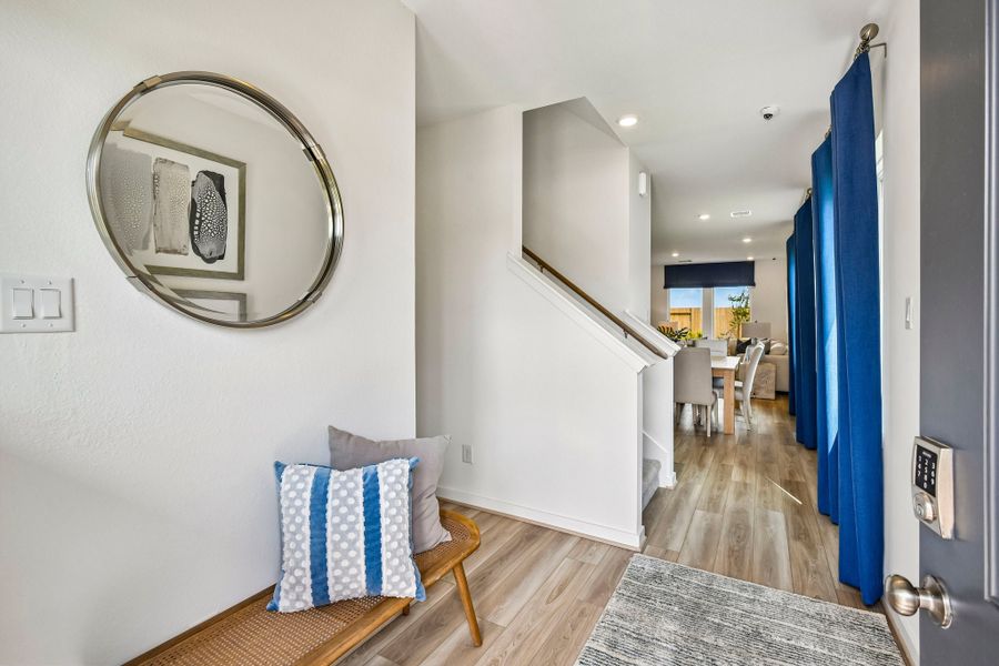 Representative furnished interior of a home built from the Juliet by Taylor Morrison in Mason Woods, Cypress (Image 6). Representative furnished interior of a home built from the Juliet by Taylor Morrison in Mason Woods, Cypress (Image 6).