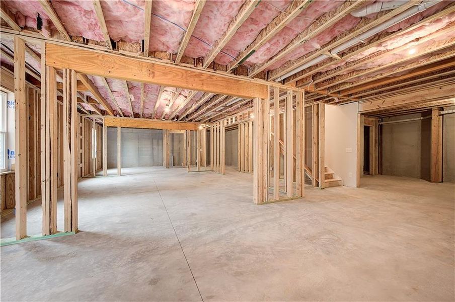 In-progress construction of a new home in Trinity Park, McDonough, GA (Image 38).